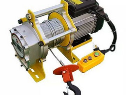 Лебедка TOR CD-300/600-A (KCD-300/600 kg, 220В) с канатом 
100 м 24 м/мин (алюминиевый корпус)
