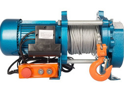 Лебедка TOR CD-1000-A (KCD-EC-1000 kg, 220В) с канатом 
100 м (алюминиевый корпус)
